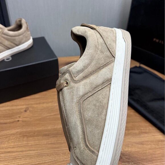 Dunhill Mens Casual Sneakers Khaki